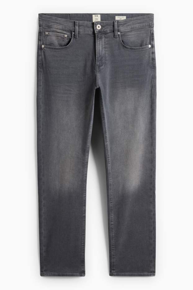 Bărbați - Slim jeans - Flex jog denim - denim-gri