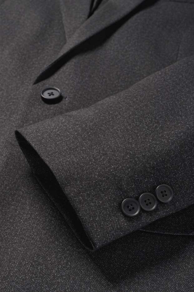 Bărbați - Sacou modular - slim fit - Flex - gri închis