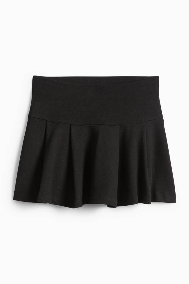 Femei - Fustă mini - negru