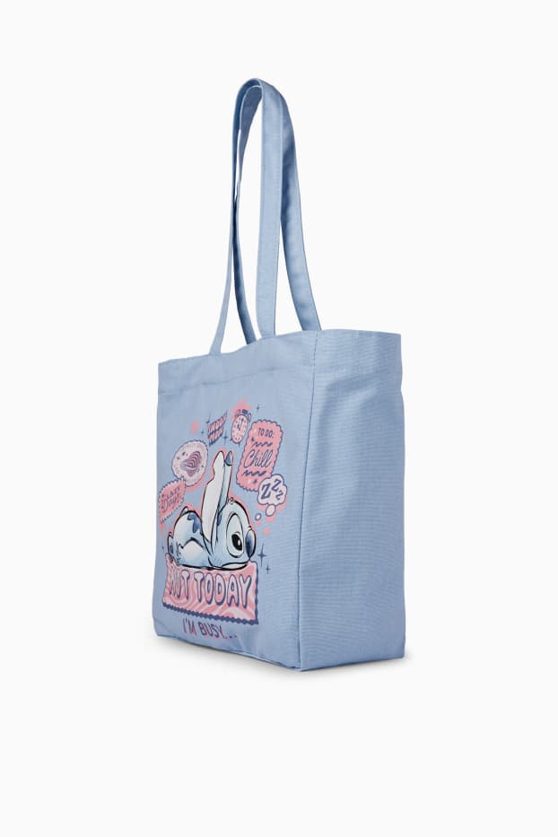 Copii - Fete - Lilo & Stitch - geantă shopper - albastru deschis