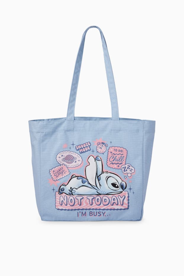 Copii - Fete - Lilo & Stitch - geantă shopper - albastru deschis