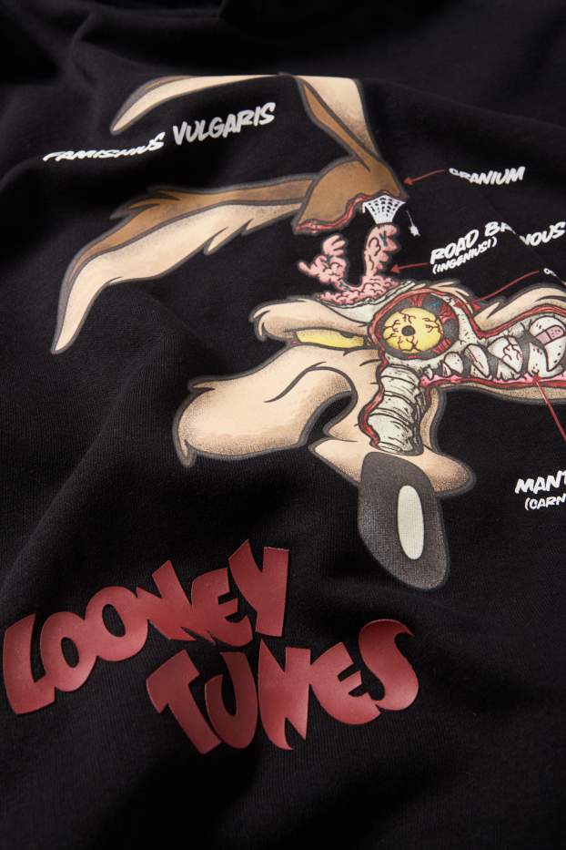 Copii - Băieți - Looney Tunes - hanorac - negru