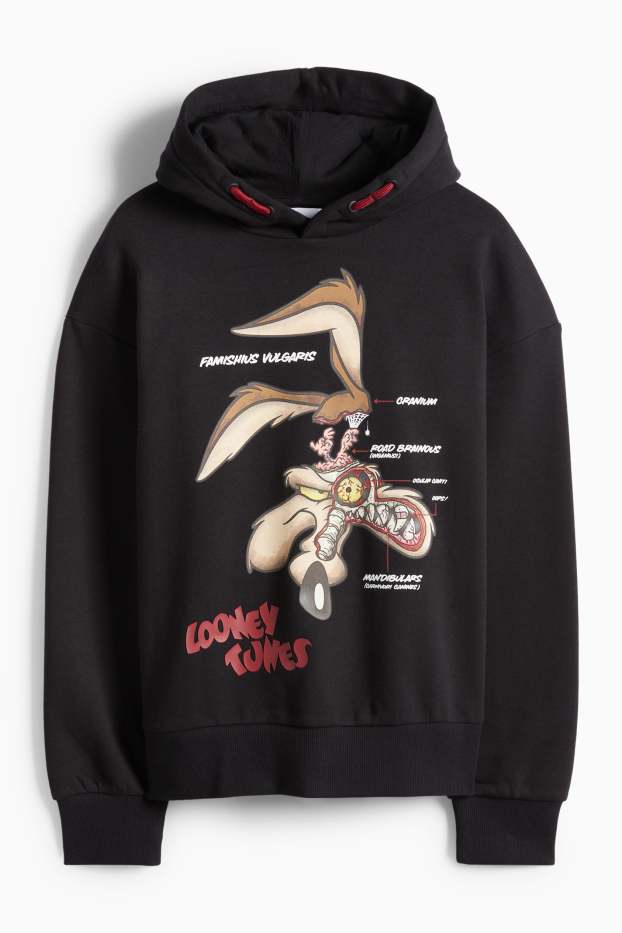 Copii - Băieți - Looney Tunes - hanorac - negru