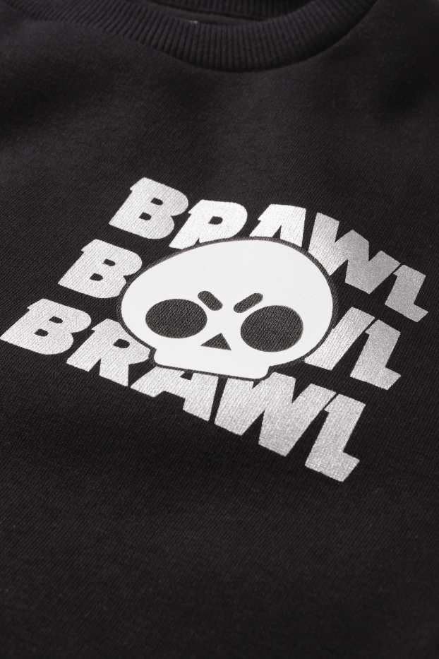 Copii - Băieți - Brawl Stars - bluză de molton - negru