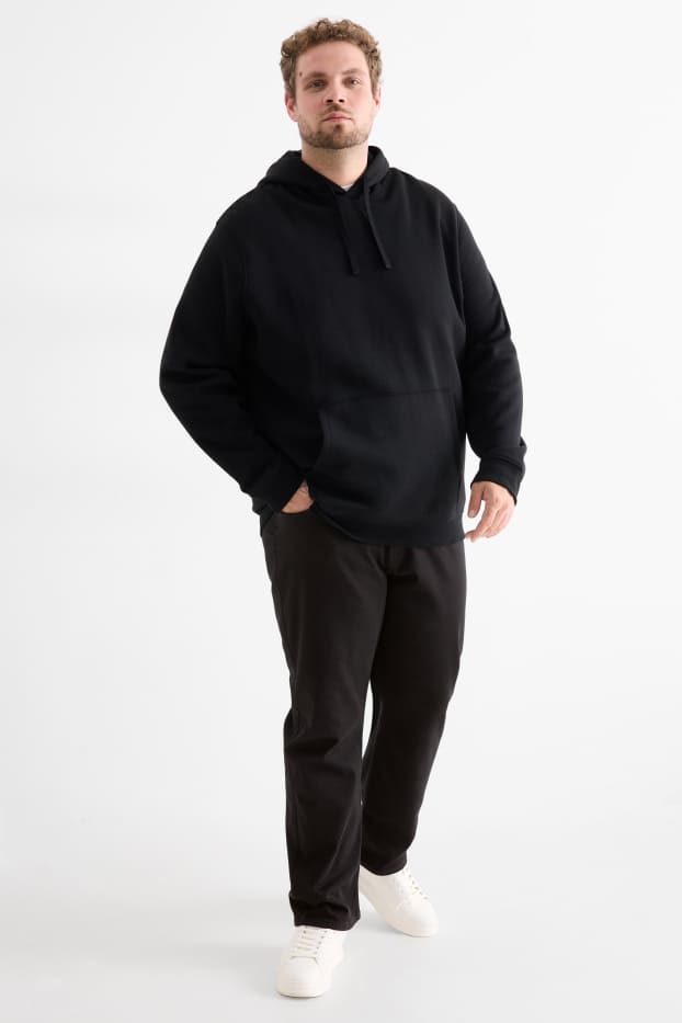 Bărbați - Pantaloni termoizolanți - regular fit - negru