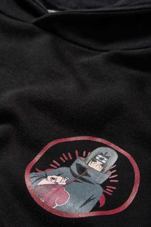 Bărbați - Hanorac supradimensionat - Naruto - negru