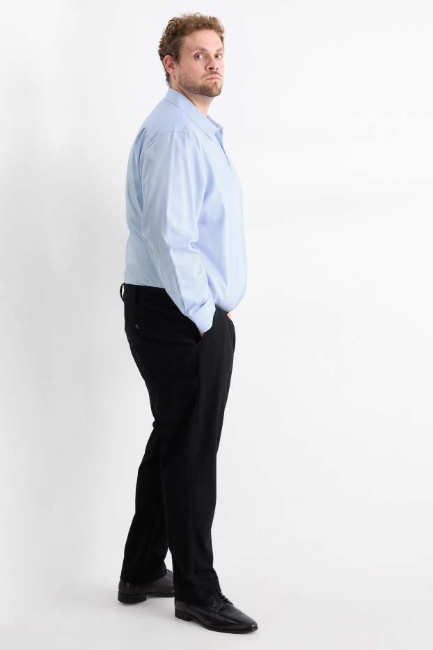 Bărbați - Chino - tapered fit - negru