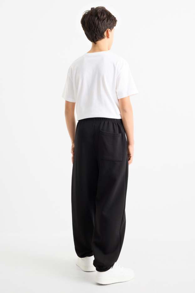 Copii - Băieți - Pantaloni de trening - negru