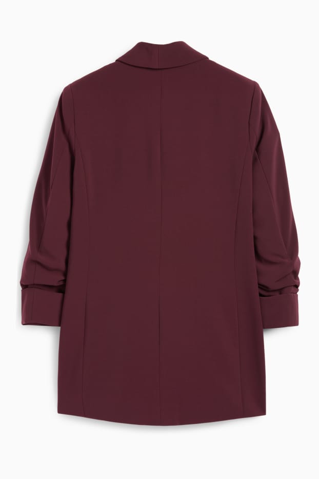 Femei - Blazer office - regular fit - bordo