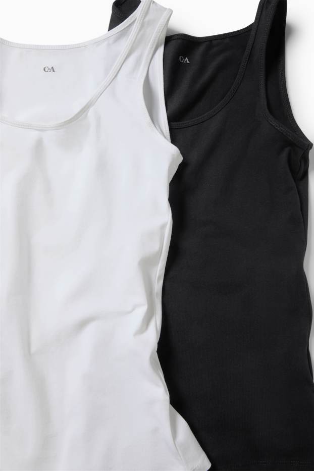 Femei - Multipack 2 buc. - top  - negru / alb