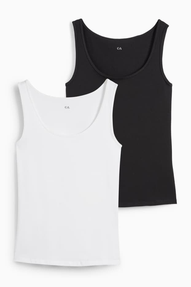 Femei - Multipack 2 buc. - top  - negru / alb