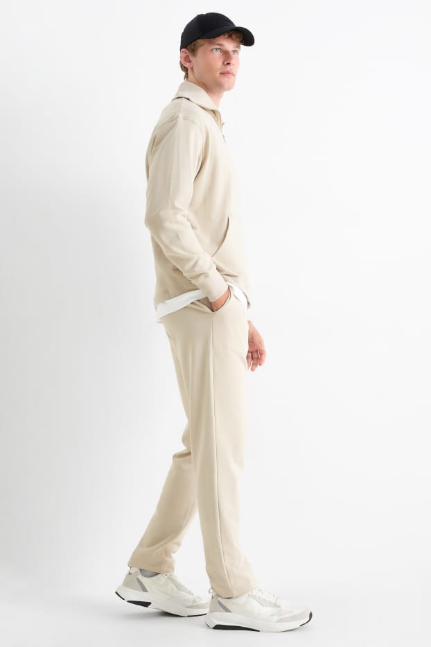 Bărbați - Pantaloni de trening - bej deschis