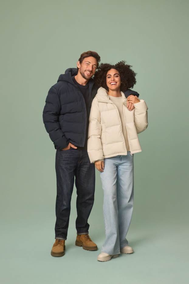 Femei - Wide leg jeans - talie înaltă - denim-albastru deschis
