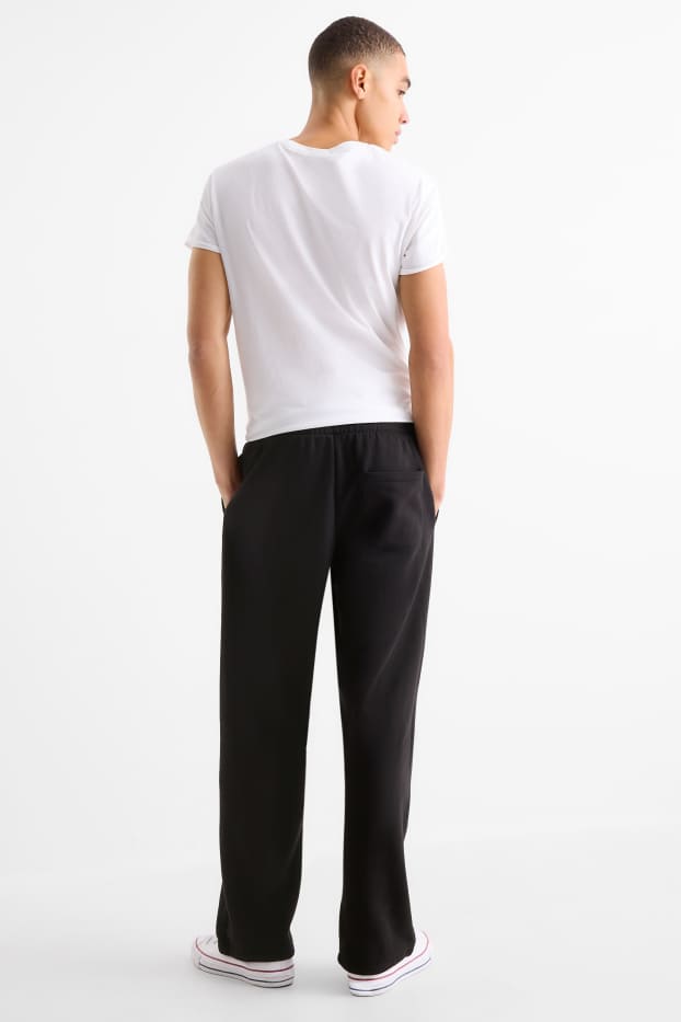Bărbați - Pantaloni de trening - negru