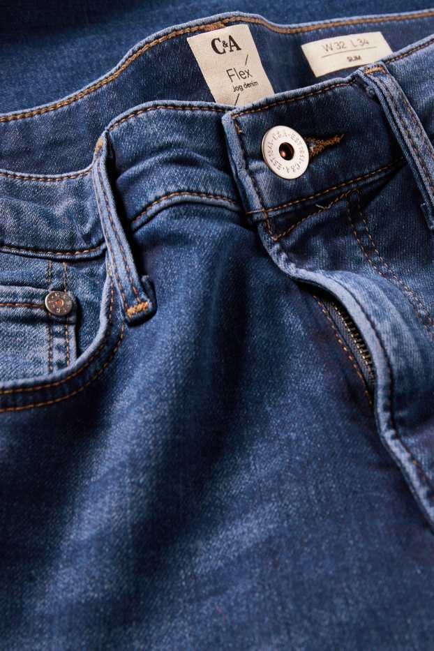 Bărbați - Slim jeans - jog denim - LYCRA® - denim-albastru