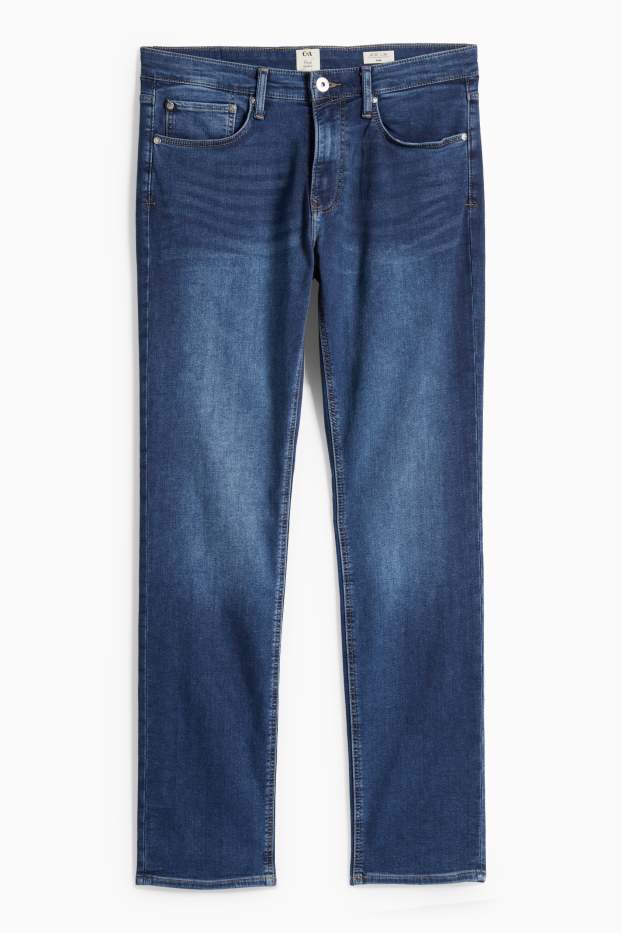 Bărbați - Slim jeans - jog denim - LYCRA® - denim-albastru