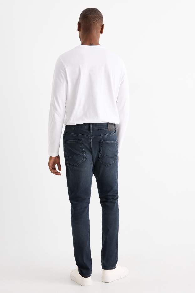 Bărbați - Slim tapered jeans - Flex jog denim - LYCRA® - denim-albastru închis