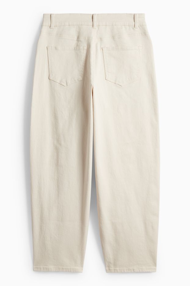 Femei - Pantaloni - bej deschis