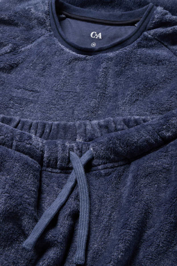 Bărbați - Pijama - albastru închis
