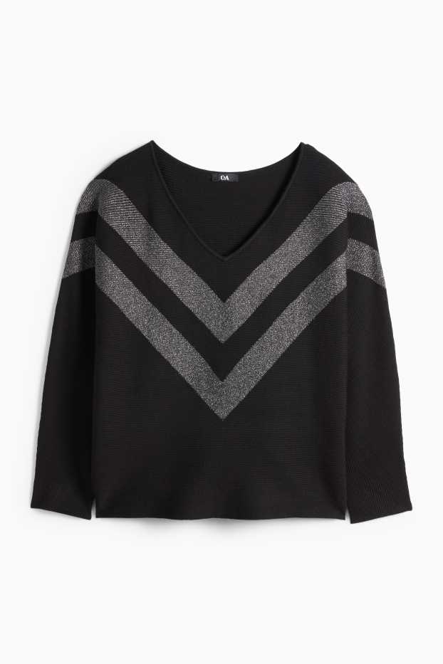 Femei - Pulover - negru