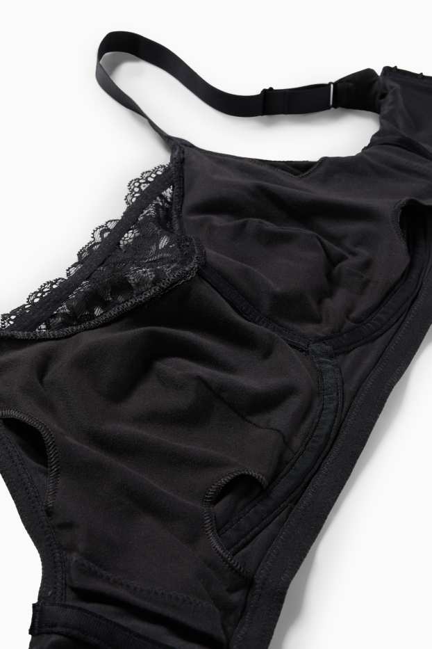 Femei - Sutien post-mastectomie fără armătură - negru