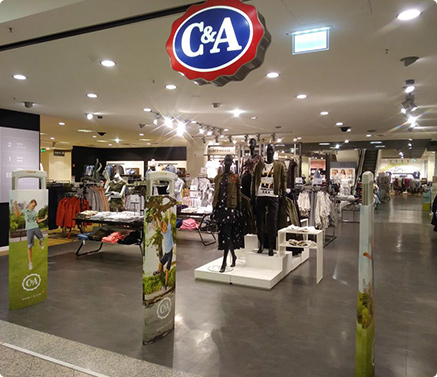 C&A Store Hamburg EKZ Wandsbek Quarree